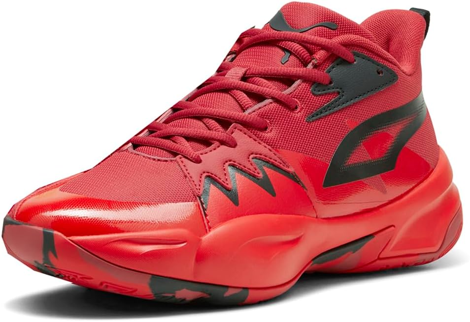Puma Mens Genetics Basketball Shoe, Club Red-for All Time Red, 11.5 - Image 2