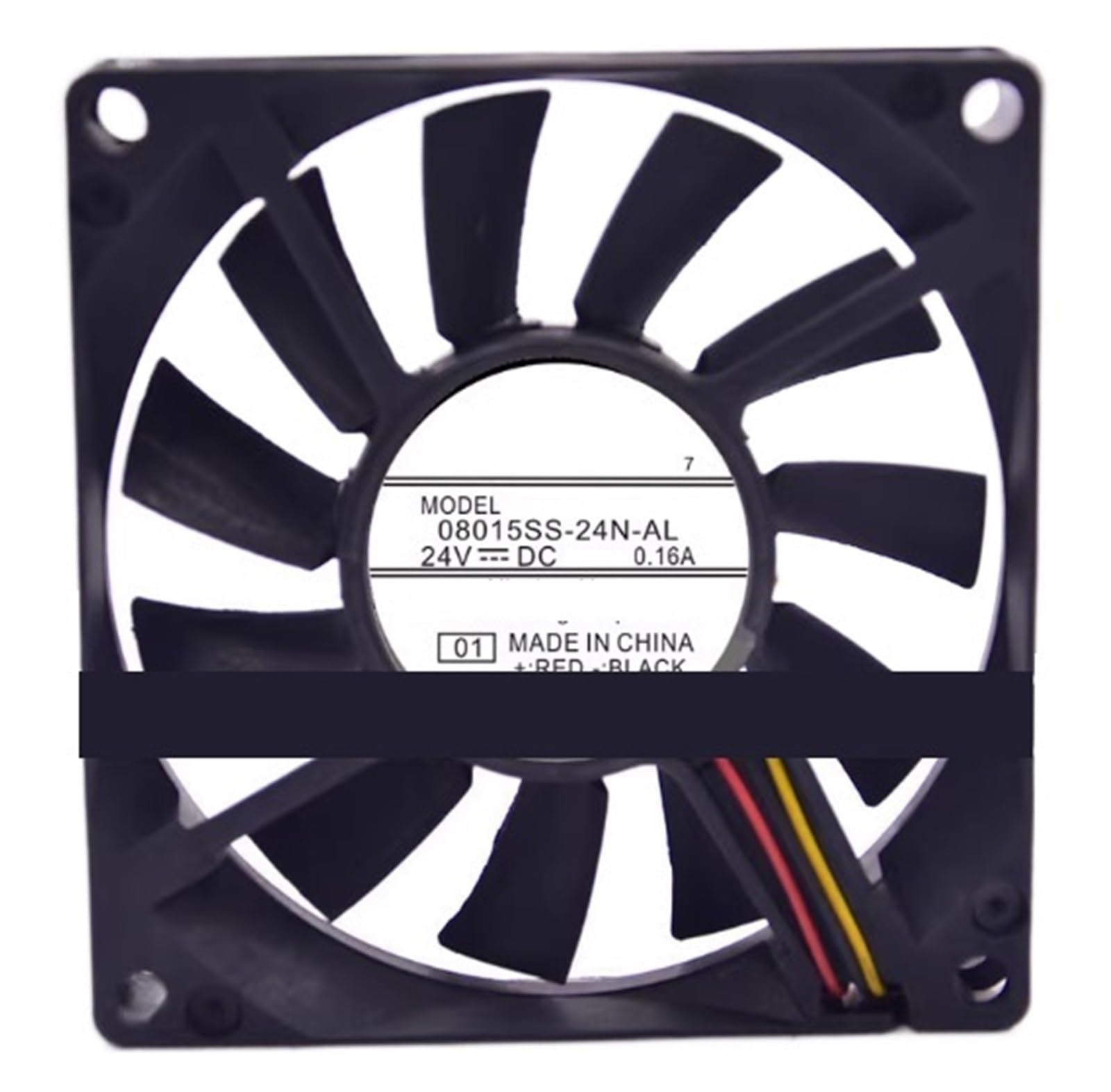 ZBWZXBDJ 08015SS-24N-AL24V cooling fan 0.16A 3wire 80 * 15mm