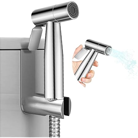 Amazon トイレ掃除 シャワーヘッド ジェット水流でラクラク風呂掃除 便器洗浄セット 手持ち式 高水圧 調整可能な水圧 浴室掃除 床 天井 浴槽 排水口 除菌 消臭 シャワーヘッド ホーム キッチン オンライン通販