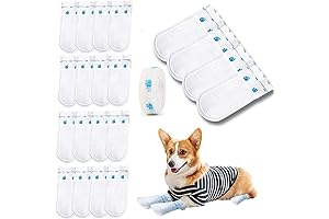 20Pcs Disposable Dog Boot Covers
