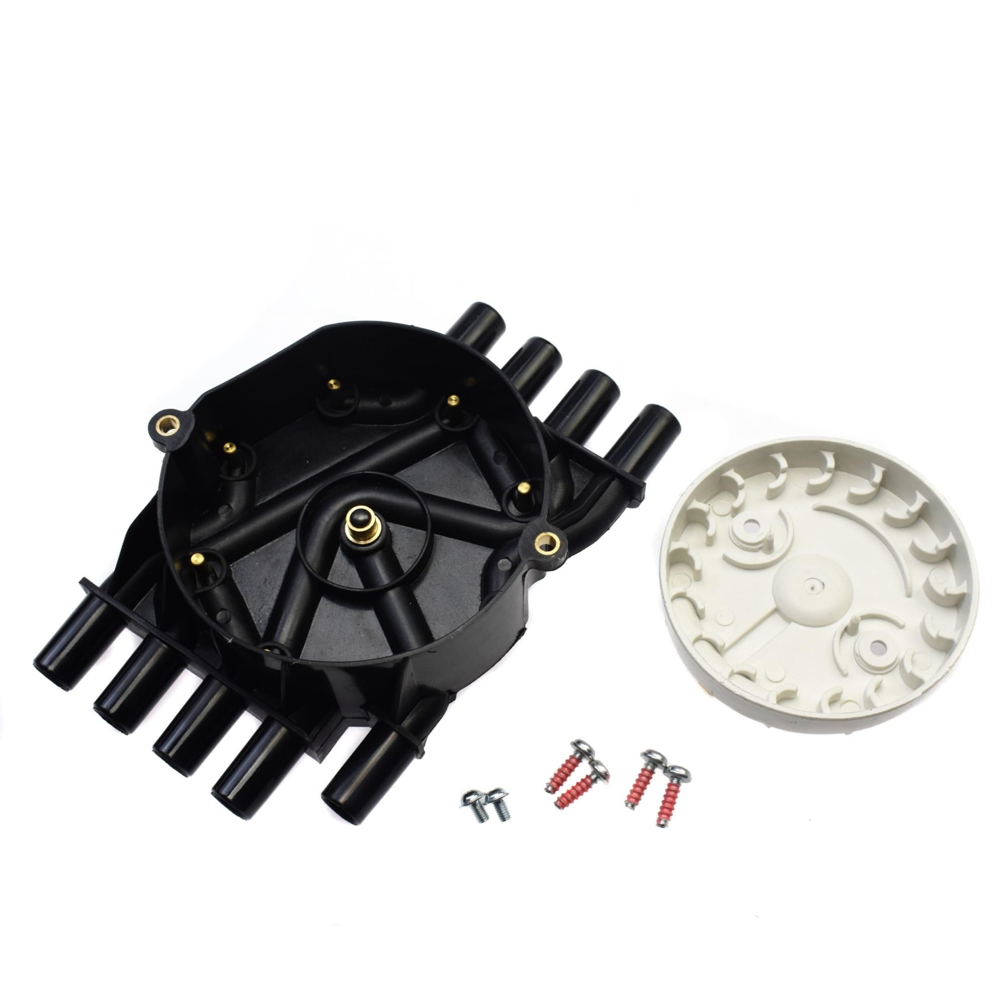 Distributor Misura per Volvo Mercruiser Penta 350 Mag 5.0L 5.7L MX 6.2L MPI Tappo Distributore Rotore 8M0061335 8M0060495 Distributore di accensione