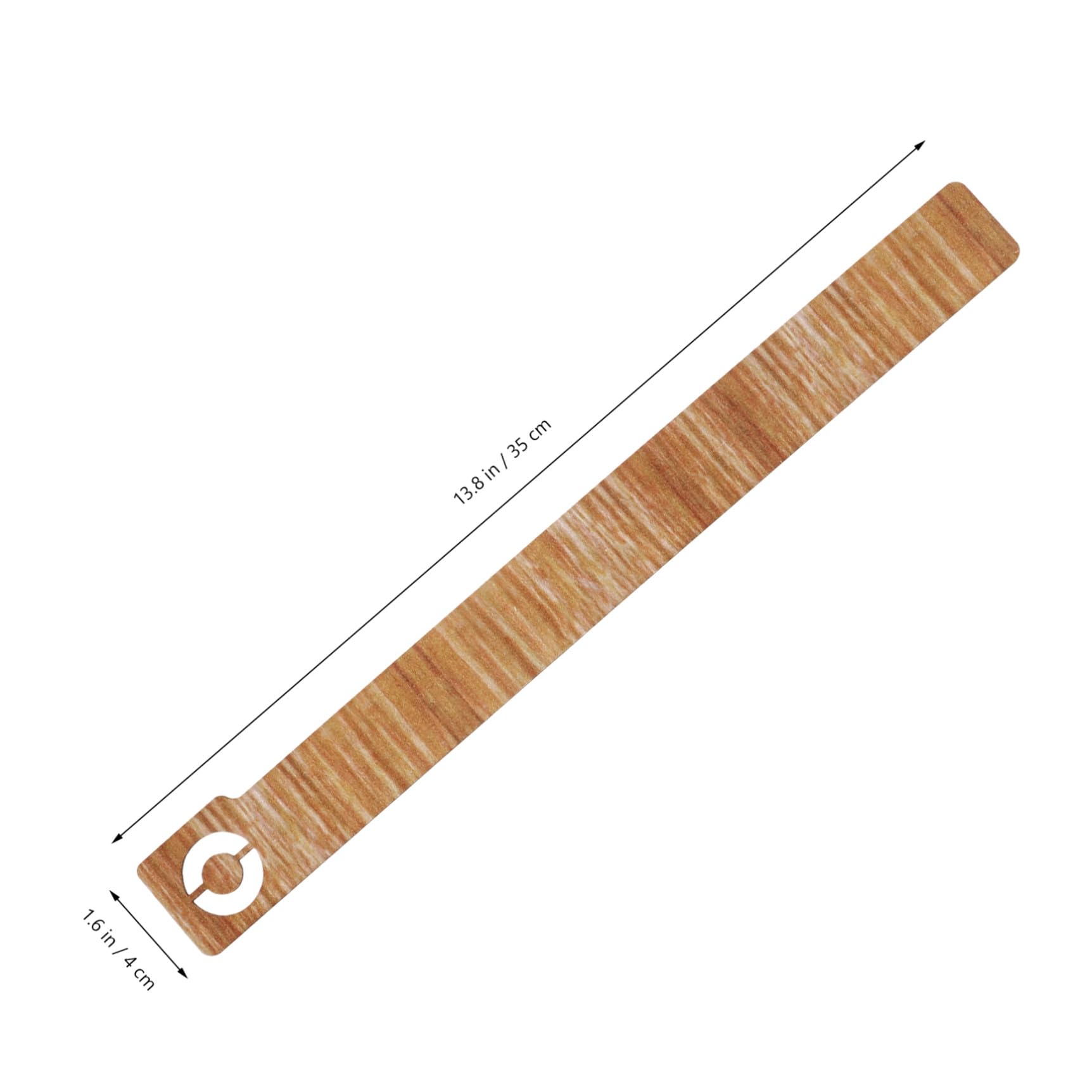 TEHAUX Segnalibri Strumento Educativo Versatile 26 Pezzi Alfabeto in Legno per Ragazzo Ragazza per Organizzare Libri Design Compatto e Colore Caffè per Apprendimento