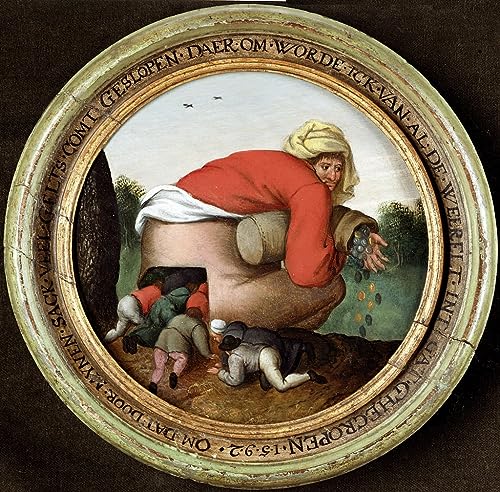 Art poster Pieter Brueghel le Jeune tableau graffiti décoration murale bureau