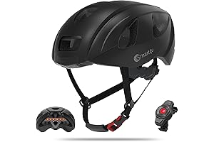 SH55M Smart Bike Helmet: Ride Safely with Bluetooth, Turn Signals, and Fall Detection