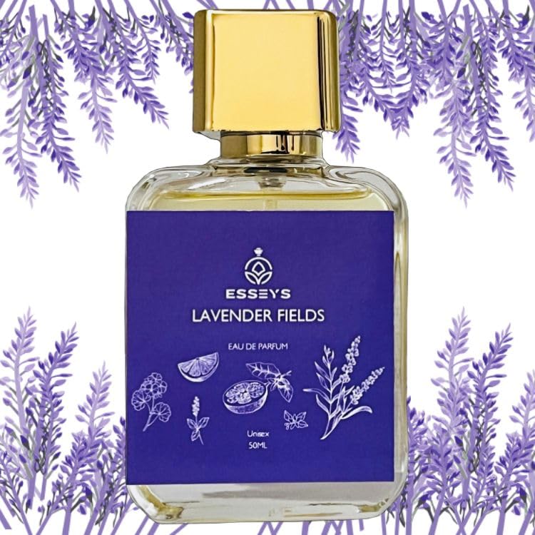 LAVENDER FIELDS | Floral & Fresh | Long Lasting Perfume for Men and Women | Unisex perfume