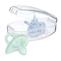Vista 7 de Chicco PhysioForma Silicone Orthodontic Pacifier, 0-6m 100% Soft Silicone Supports Breathing & Oral Development Satin-Textured Nipple