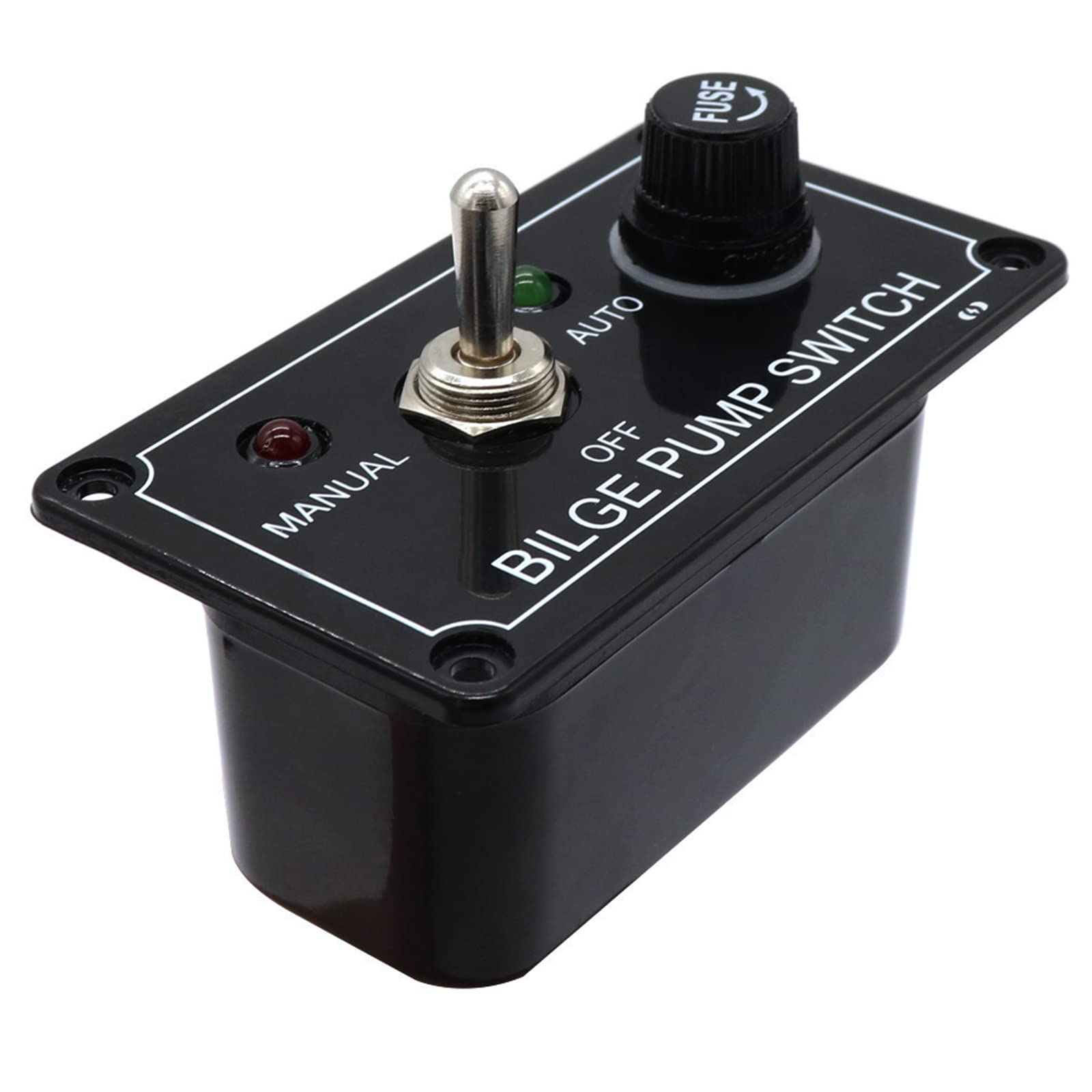 Interrupteur de commande de pompe de cale, interrupteur de panneau marin, commande automatique de pompe, interrupteur étanche, niveau d'eau, accessoires pour yacht et camping-car