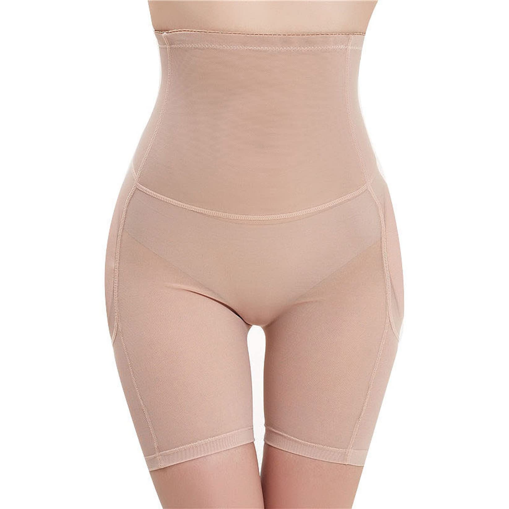 Bragas Levanta Glúteos Ropa Moldeadora, Pantalones Cortos levantadores de glúteos, Almohadilla para Mujer, Bragas de Control de Cintura Alta, Entrenador, Moldeador del Cuerpo