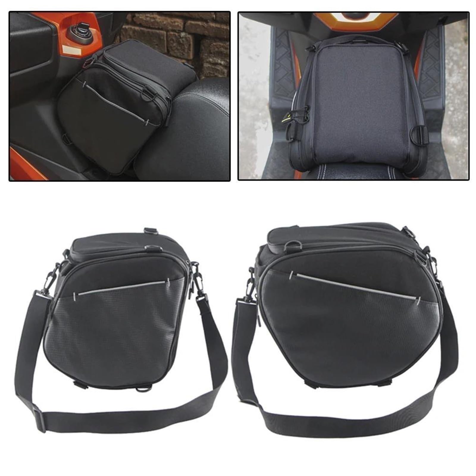 Accessori Moto Borsa Tunnel Per Serbatoio Carburante Laterale Custodia Impermeabile Per C400GT C650GT(S)