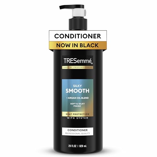 Unilever TRESemmé Silky & Smooth Anti-Frizz Conditioner for Frizzy Hair Formulated With Pro Style Technology 28 Fl Oz
