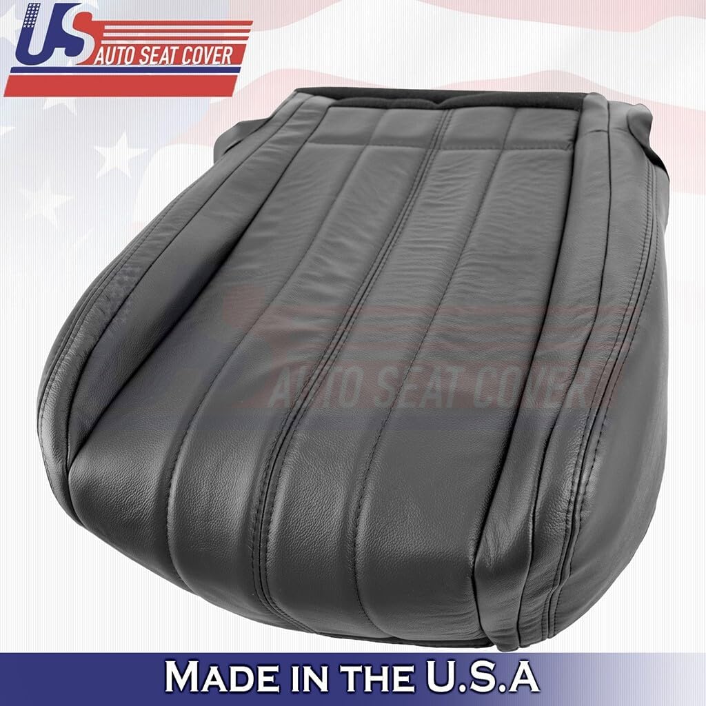2009-2017 fits Infiniti FX35 FX37 FX50 Driver-Passenger Bottom Leather Cover Blak