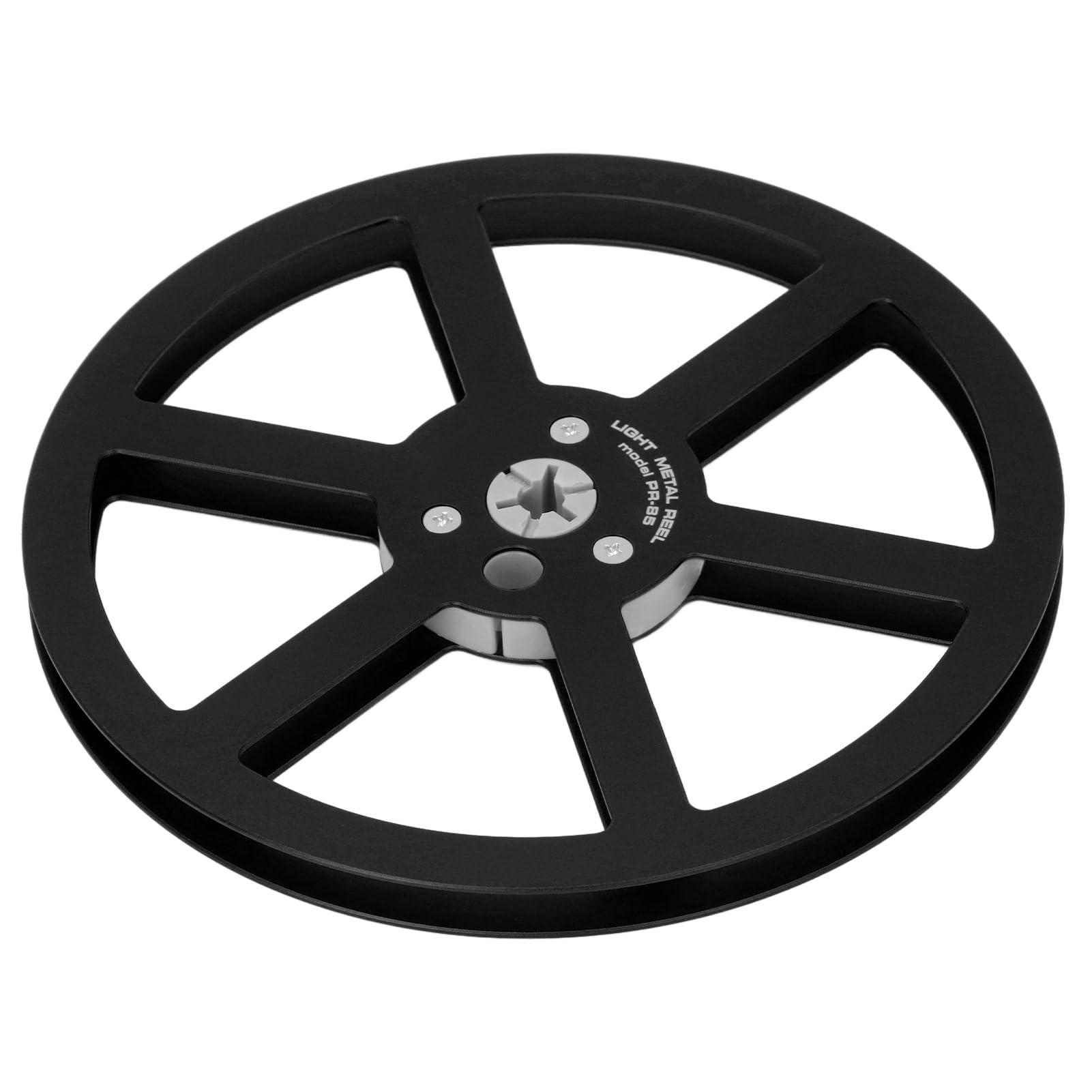Cocoarm 1/4 7 Pouces Bobine Vide, 6 Trous Aluminium (BLACK)