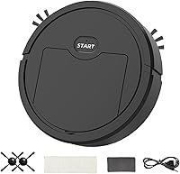 Vista 2 de Robot Vacuum and Mop, Robot Vacuum Cleaner, Smart Automatic Sweeping, Multifunctional Structure, Compact & Mini Size, Quality Effecient Cleaning