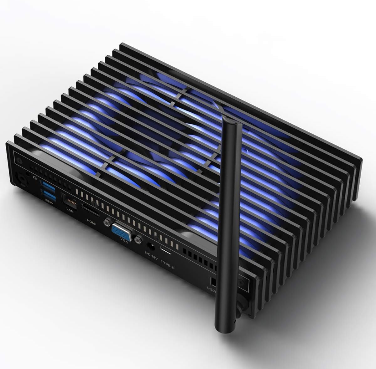 AWOW Fanless Mini PC Intel Celeron J4105 Mini PC Desktop Computer PC 4GB 64GB eMMC Support 4K UHD, 2.4G/5G WiFi,Gigabit Ethernet, BT 4.2 NV41