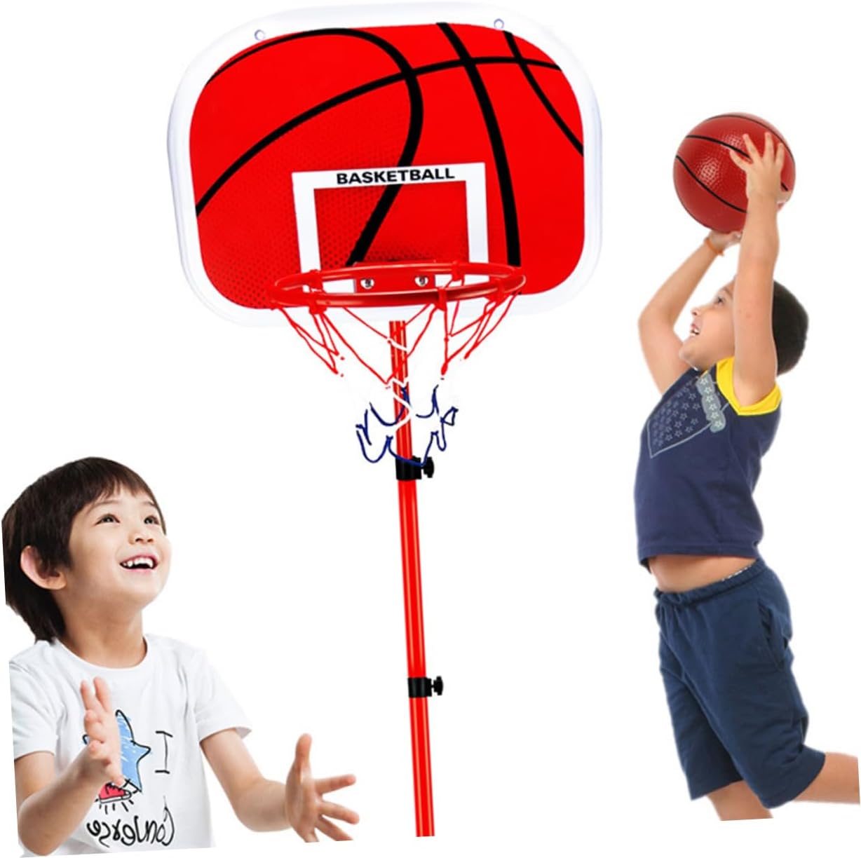 1.2m Liftable Basketball Toy Frame for Play Height One for Boys and Girls Development and Family Fun