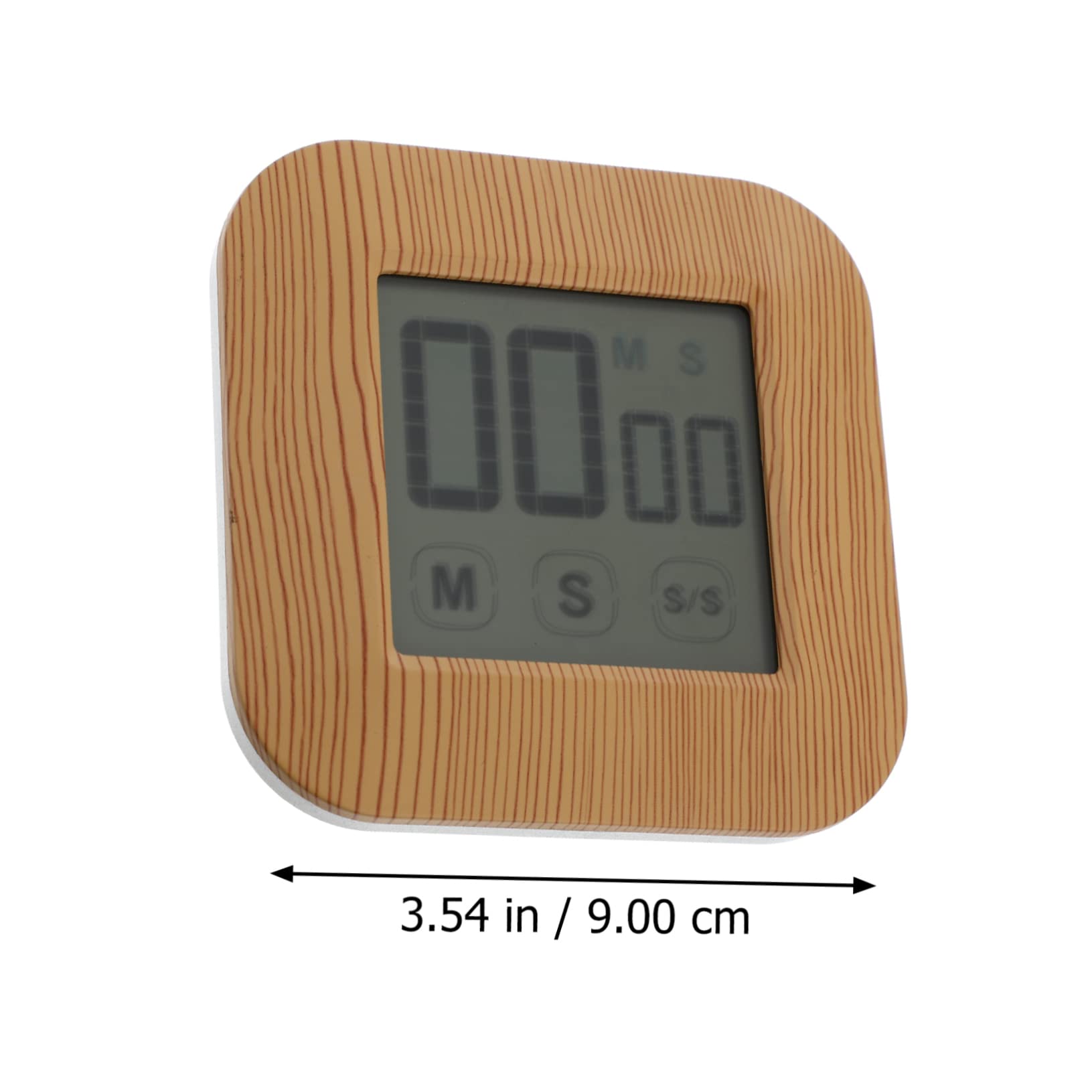 PRETYZOOM 3piezas Temporizador De Cocina Multifuncional Táctil Diseño Compacto y Portátil para Controlar El Cocina y Repostería Sin Batería Recomendado para Chefs y Profesores