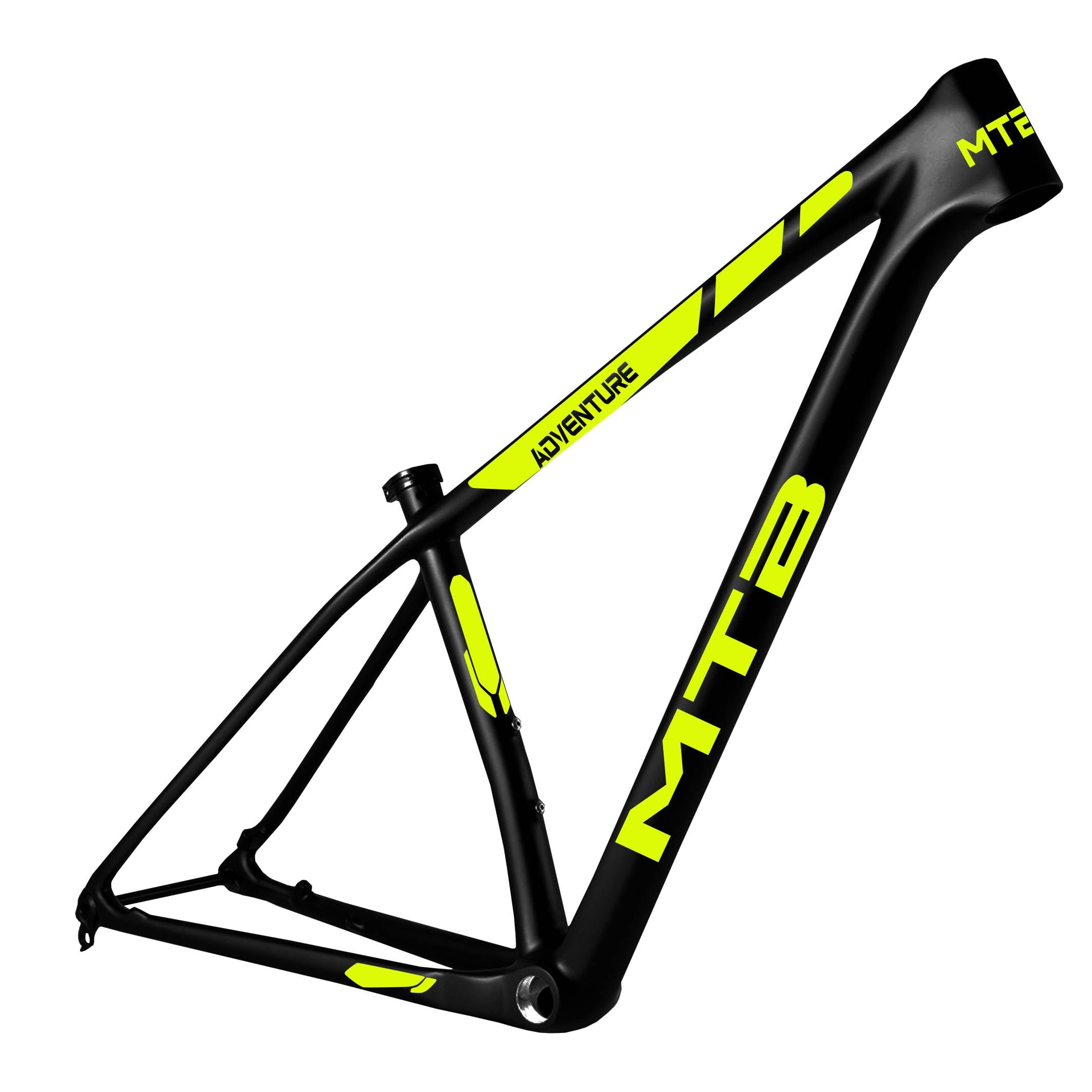 Kit 7 Adesivi Stickers Bici Protezione Decal Universale Telaio Bicicletta MTB Mountain Bike Corsa Ciclo Cross Fat Bike Downhill elettrica Frame MTB Adventure cod.2395