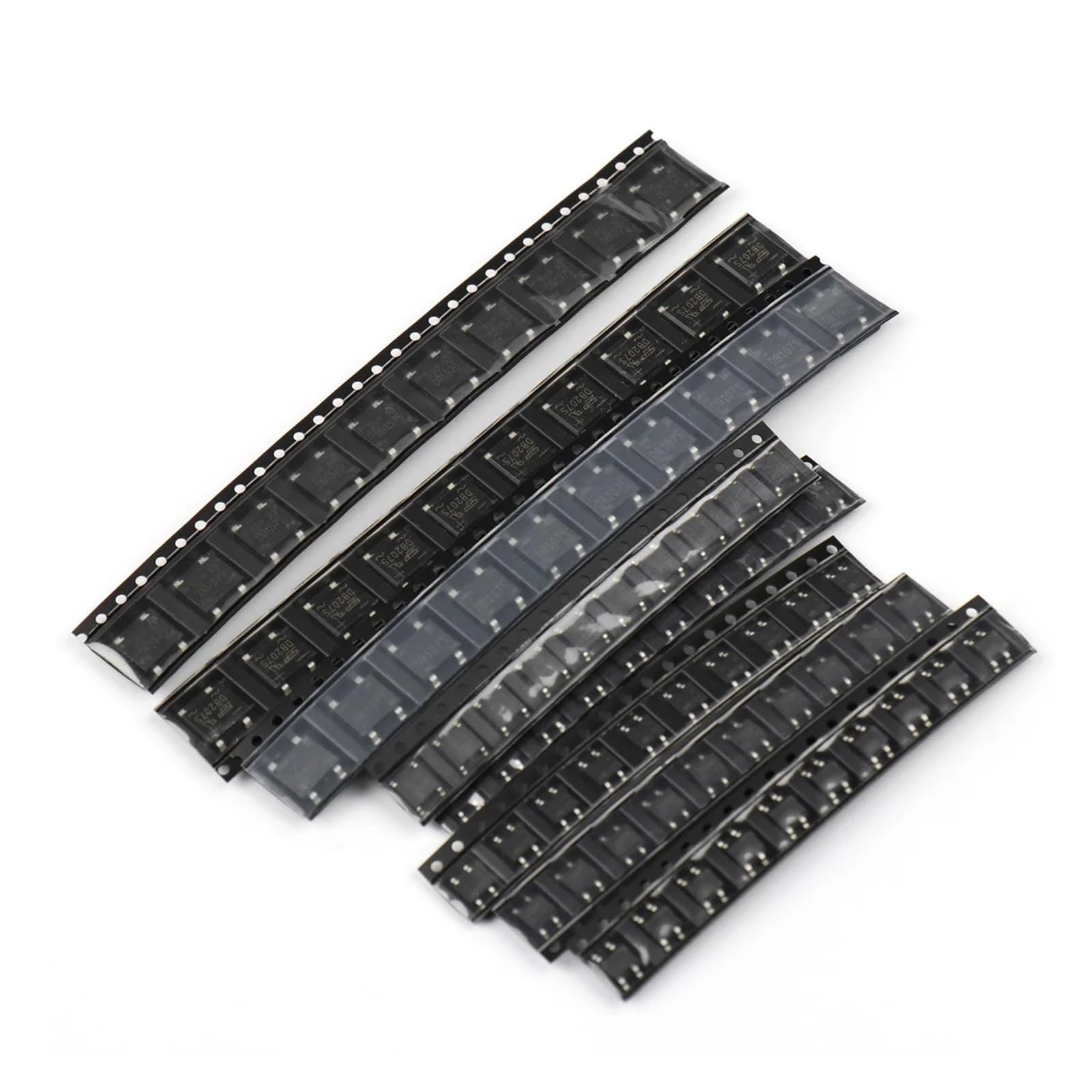 Pile de pont redresseur DB207S kit 80 pièces CMS SOP-4 2A 1000V de CAALO