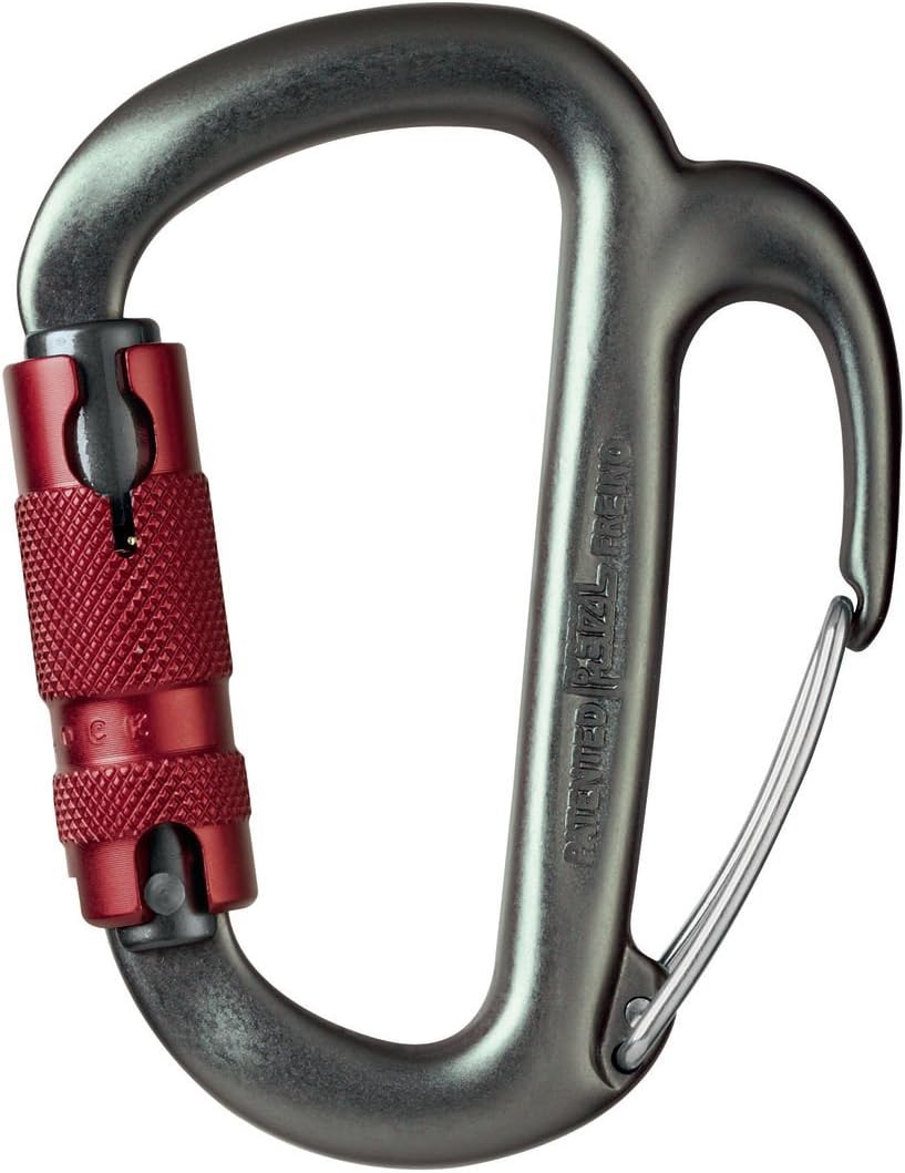 PETZL - FREINO, Climbing Carabiner with Friction Spur for Descending : Sports & Outdoors