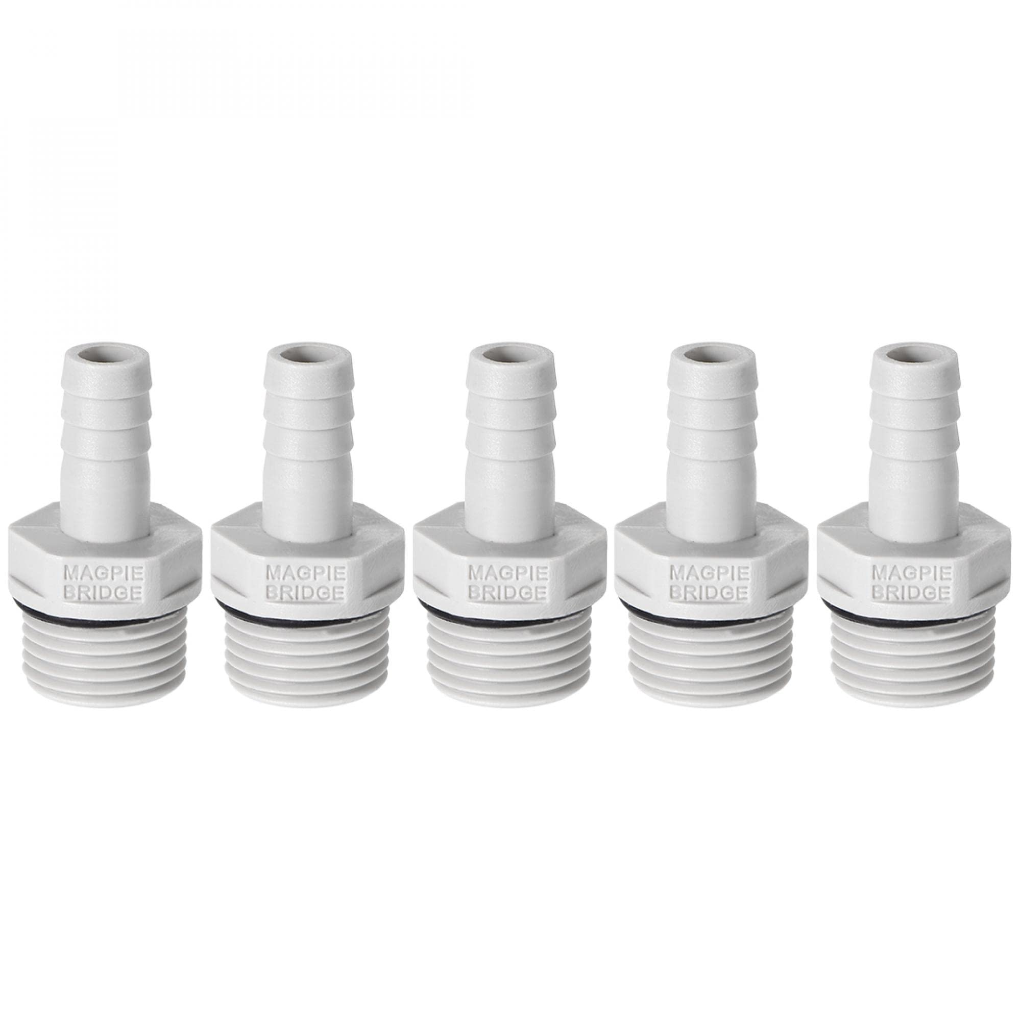 Raccord en PVC pour tuyau d'arrosage 10 mm 25 mm adaptateur de connecteur plastique uxcell