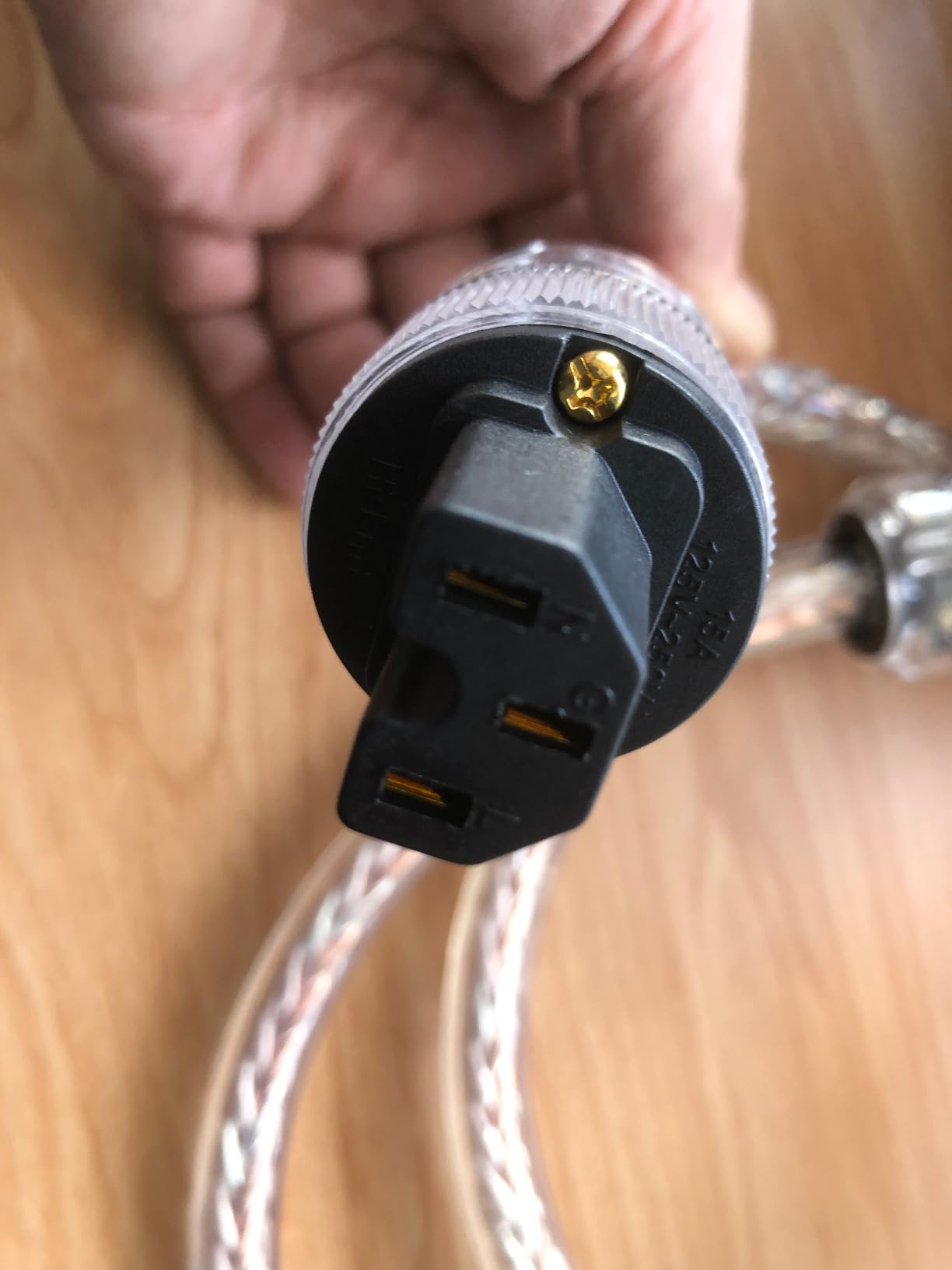 WAudio 10 AWG Audiophile Power Cable, HiEnd OFC Power Cord