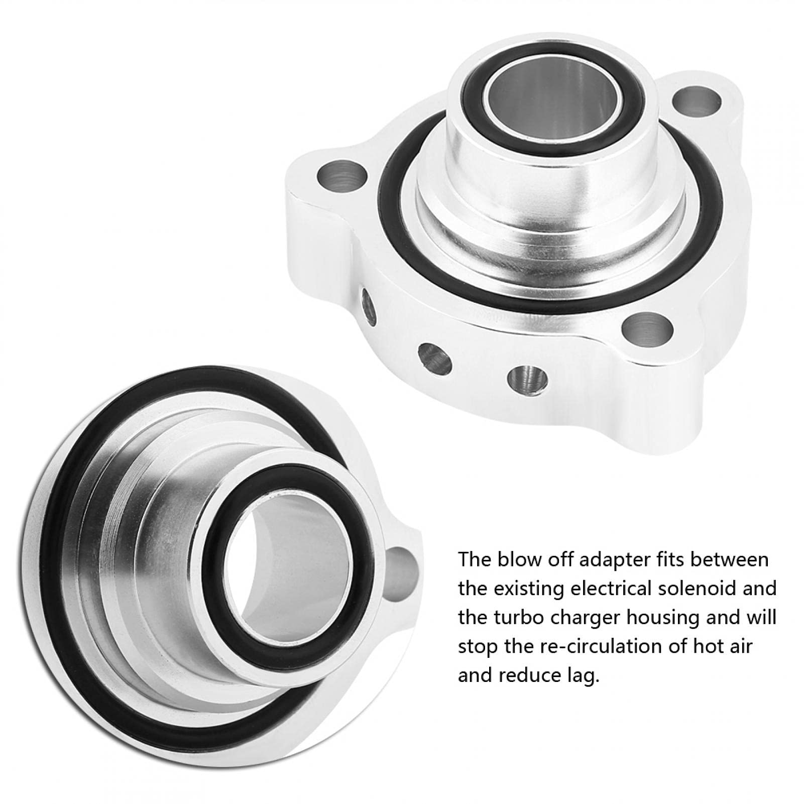 KIMISS Blow Off Valve Adapter Blow Off Adapter Valve Dump,blow off valve for r56 mini s3 207 1.6 thp 208 gti dewhel valvola turbo benzina 308 1.2 dump jcw forge rc 2012 2lt