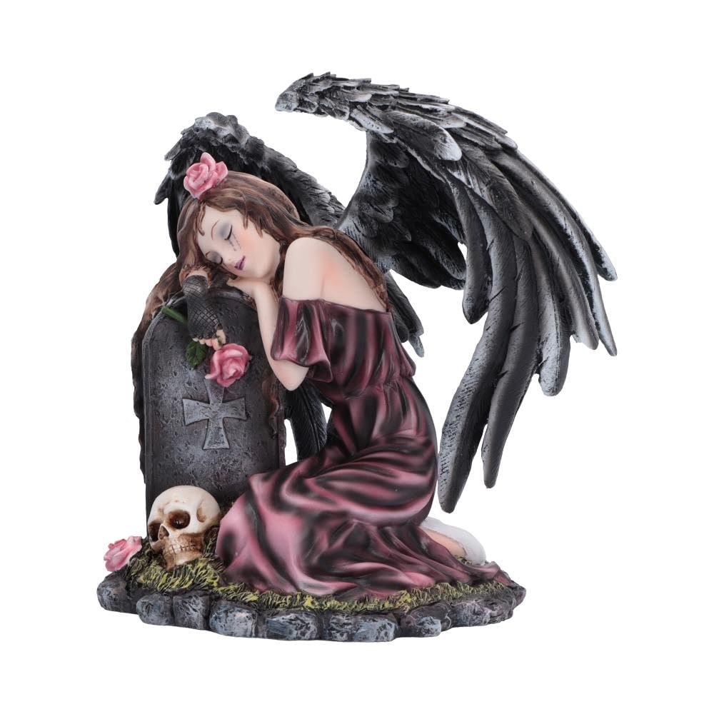 Lost Love  Mourning Angel Figurine of Gothic Remembrance