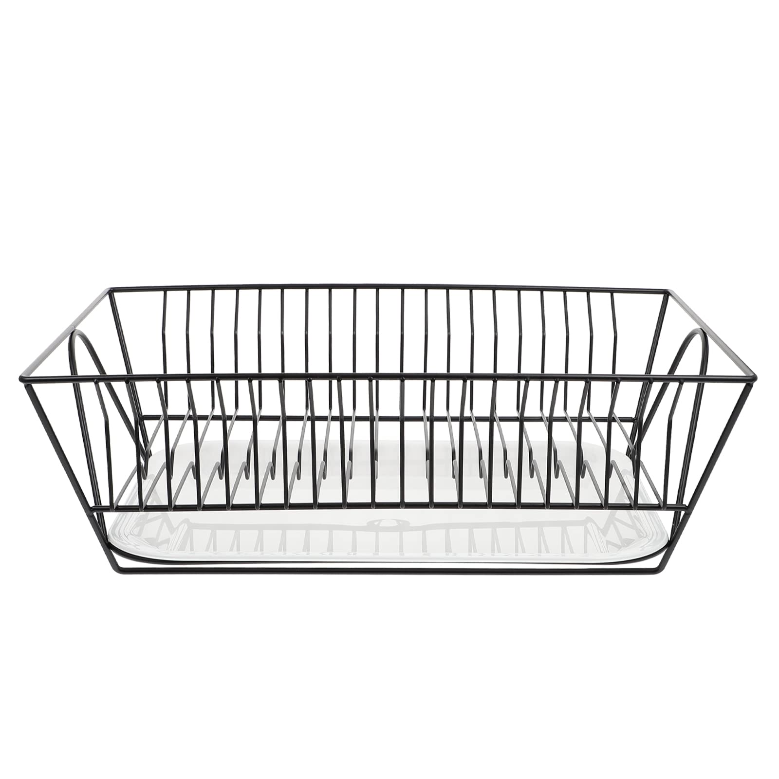 1juego Escurreplatos de Acero Inoxidable con Bandeja de Goteo Negra Estante Multiusos para Almacenar Platos y Utensilios de Cocina Diseño Práctico para Drenaje Fregadero