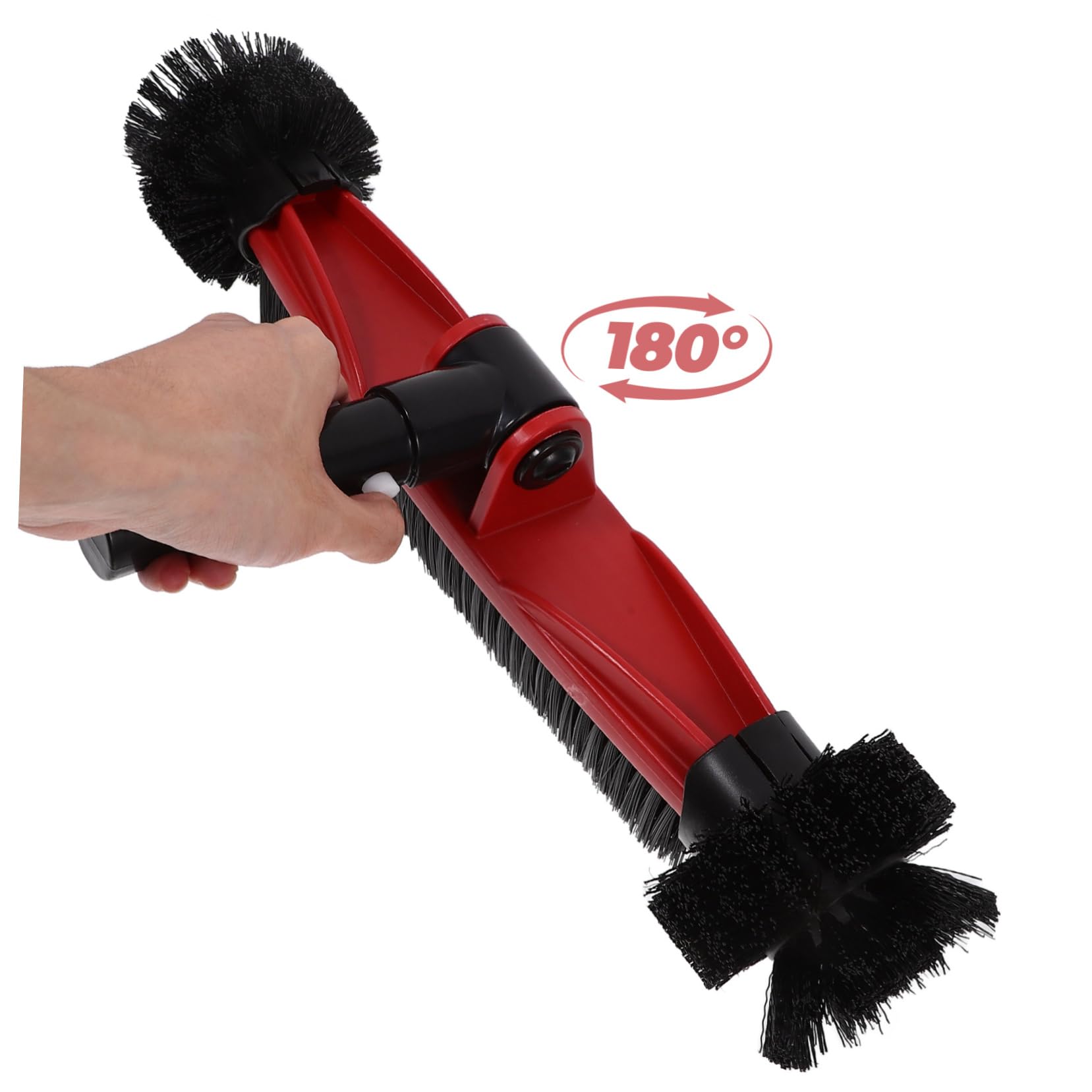 Cepillo para Piscina Giratorio de Pared 180°, Nylon y PP