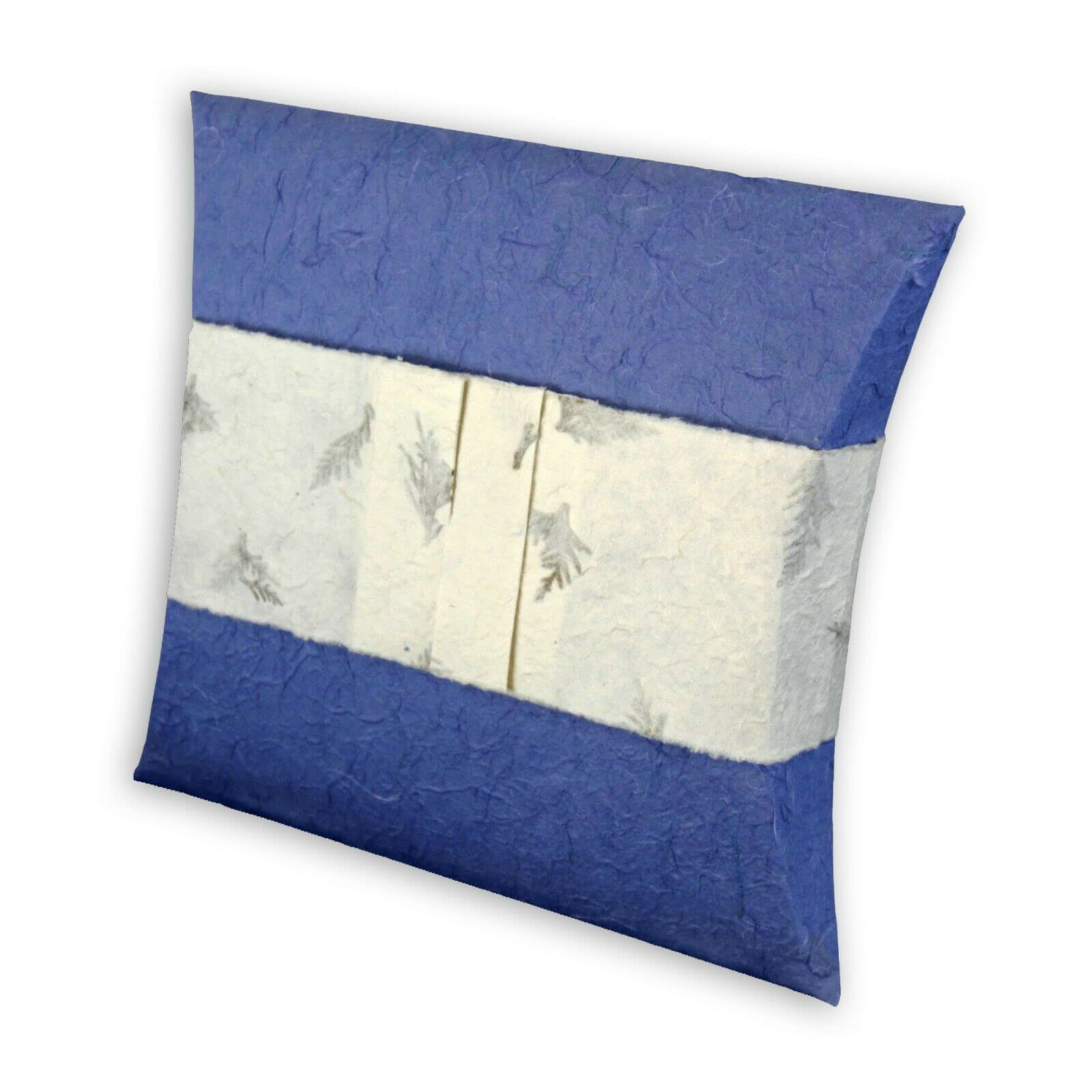 Biodegradable Cremation Ashes Urn - Suitable for Water Burial - Companion Size two person - JOURNEY EARTHURN Pillow urn Water cremation (Aqua)