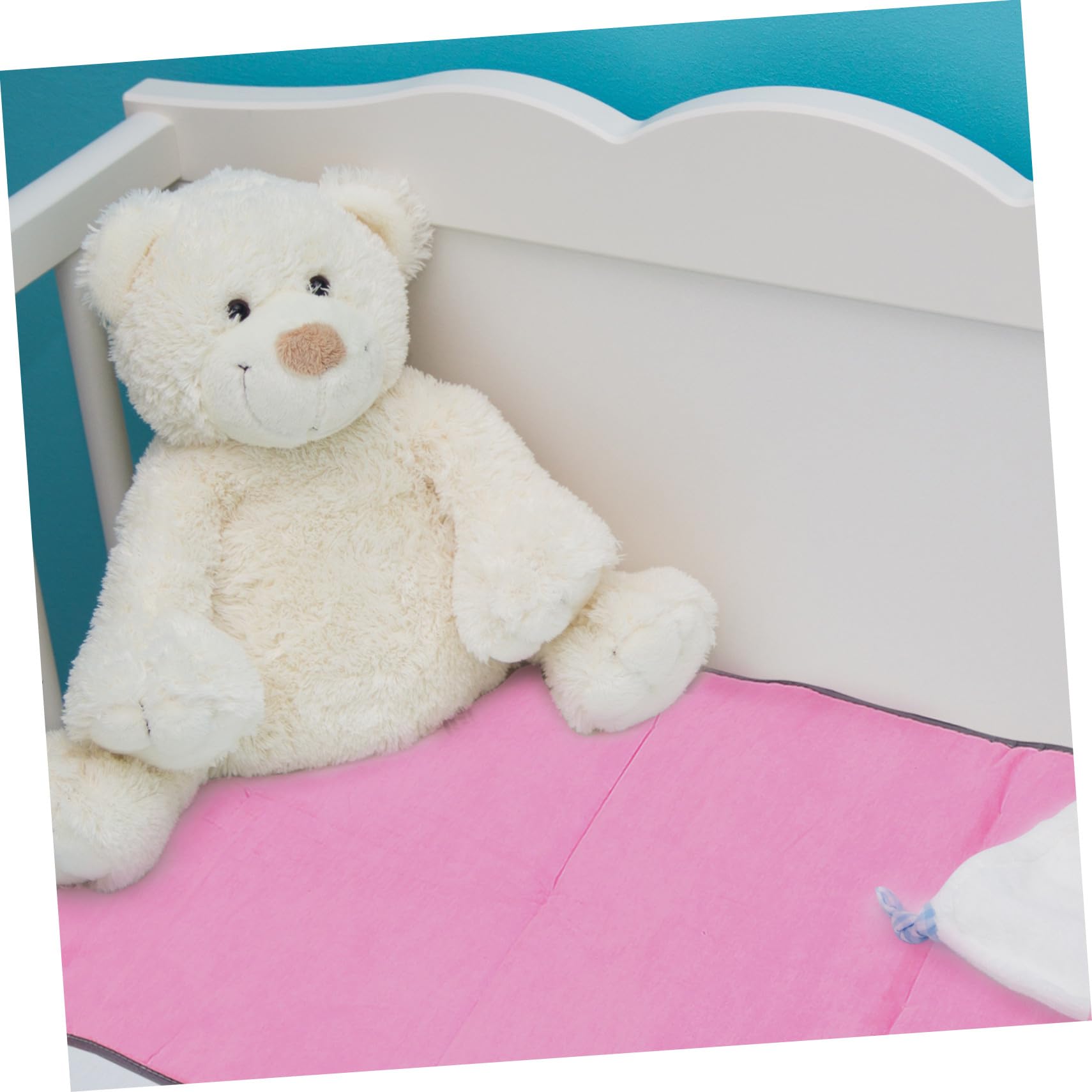 Tapis de Sieste Préscolaire Rose Portable et Confortable pour Tout-petit