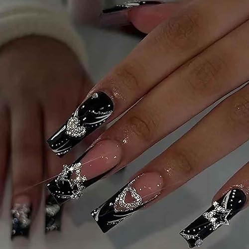 Uñas postizas a presión de longitud media, uñas postizas de color rosa nude, cobertura completa, uñas postizas cortas, uñas postizas diarias, kits