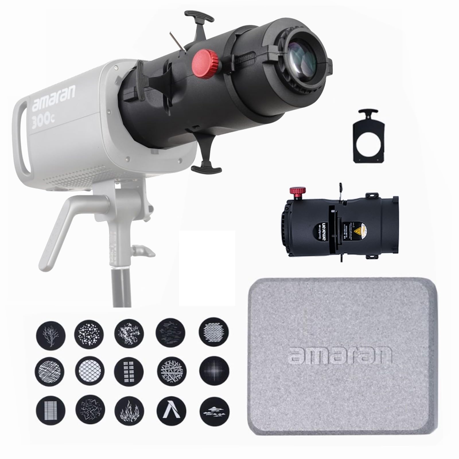 Amazon.com : Amaran Spotlight SE 36° Lens Gobos Kit, Aputure