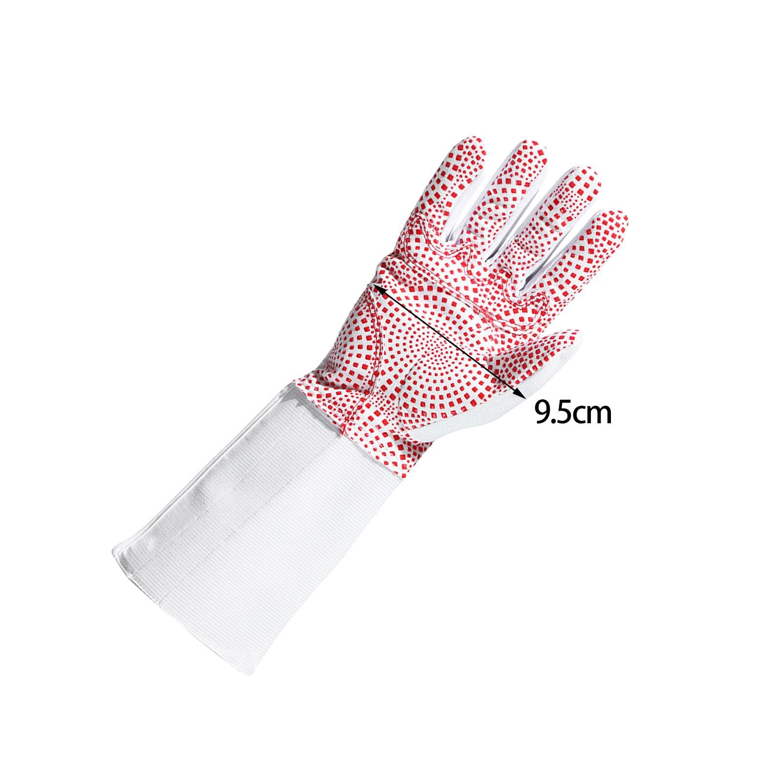 Guantes de Esgrima, Equipo de Entrenamiento, Equipo de Protección Profesional, Lámina Protectora Lavable para Manos, 1 Pieza, para Adolescentes.
