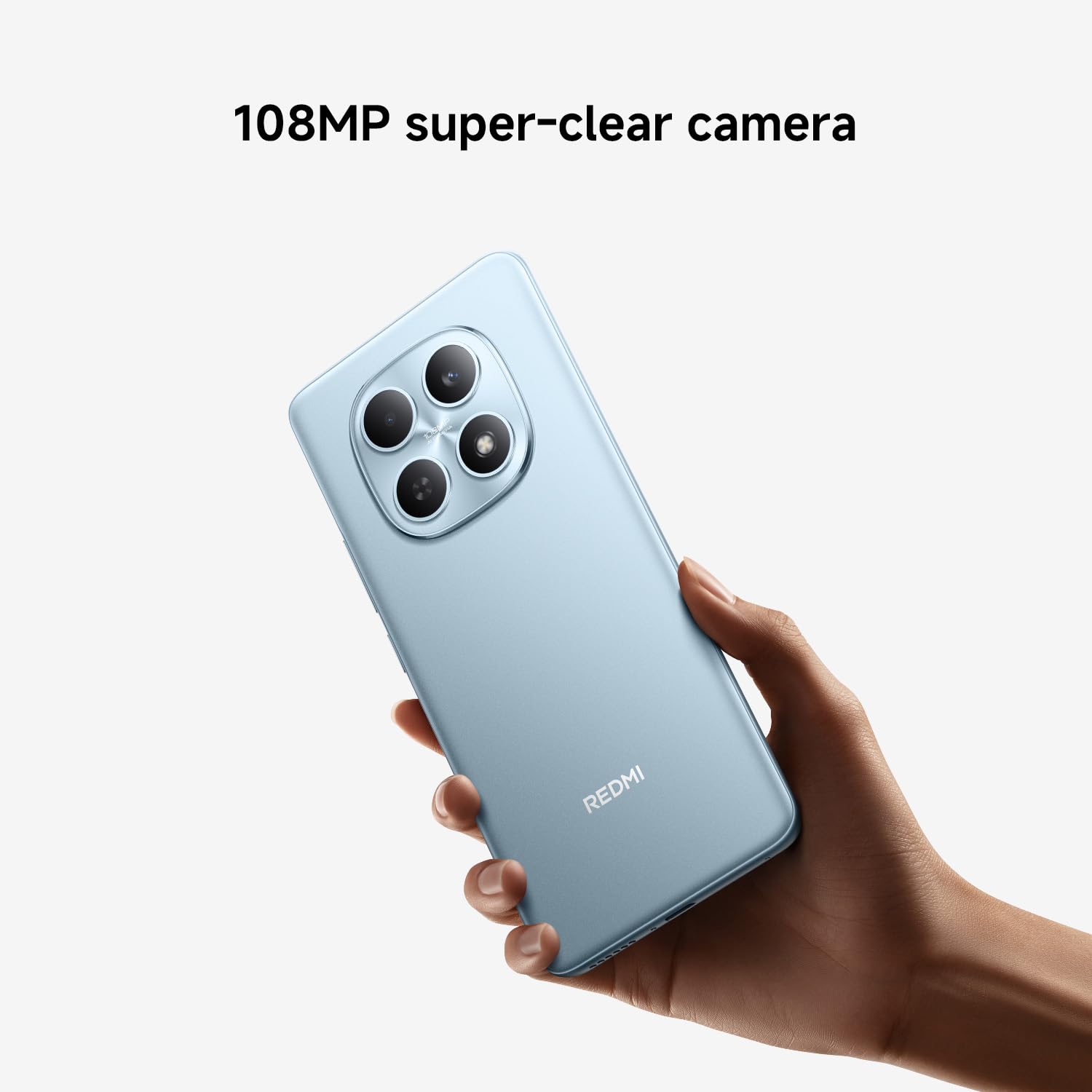 XIAOMI Redmi Note 15, Smartphone 6+128 GB, Massive 6000mAh Battery, Water Resistance, 108MP Super-clear Camera, 6.77" FHD+ Display, Glacier Blue, Warranty 2 years, Charger Not Included — view 15
