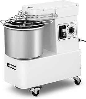 Royal Catering Impastatrice Professionale Macchina Planetaria RC-SPFH10 (10 Litri, 35 kg/h, 370 W, Testa e Ciotola Fissi)