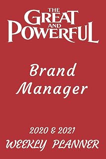 2020 & 2021 Two-Year Daily Planner | Best Gift For Brand Manager | Funny Appointment Book | Two Year Weekly Agenda Notebook For Managing Goals & ... Years of Monthly Plans | Personal Day Log