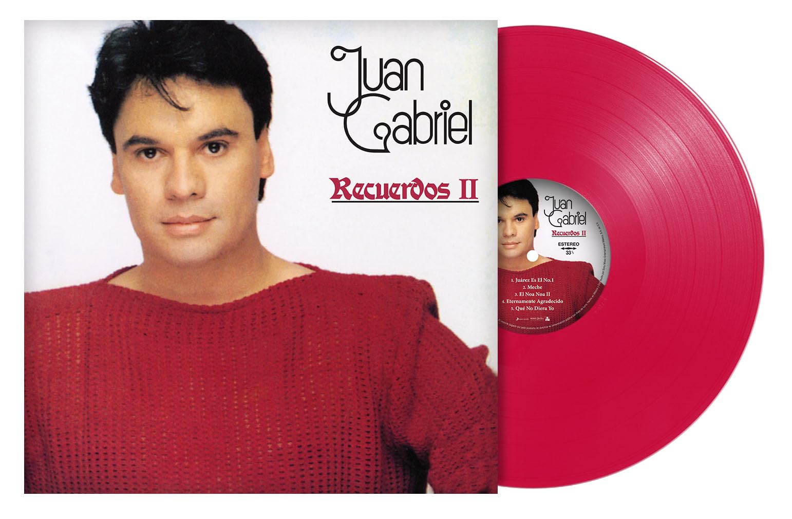 GABRIEL, Juan - Recuerdos II (reissue) - Vinyl (ruby red vinyl LP)