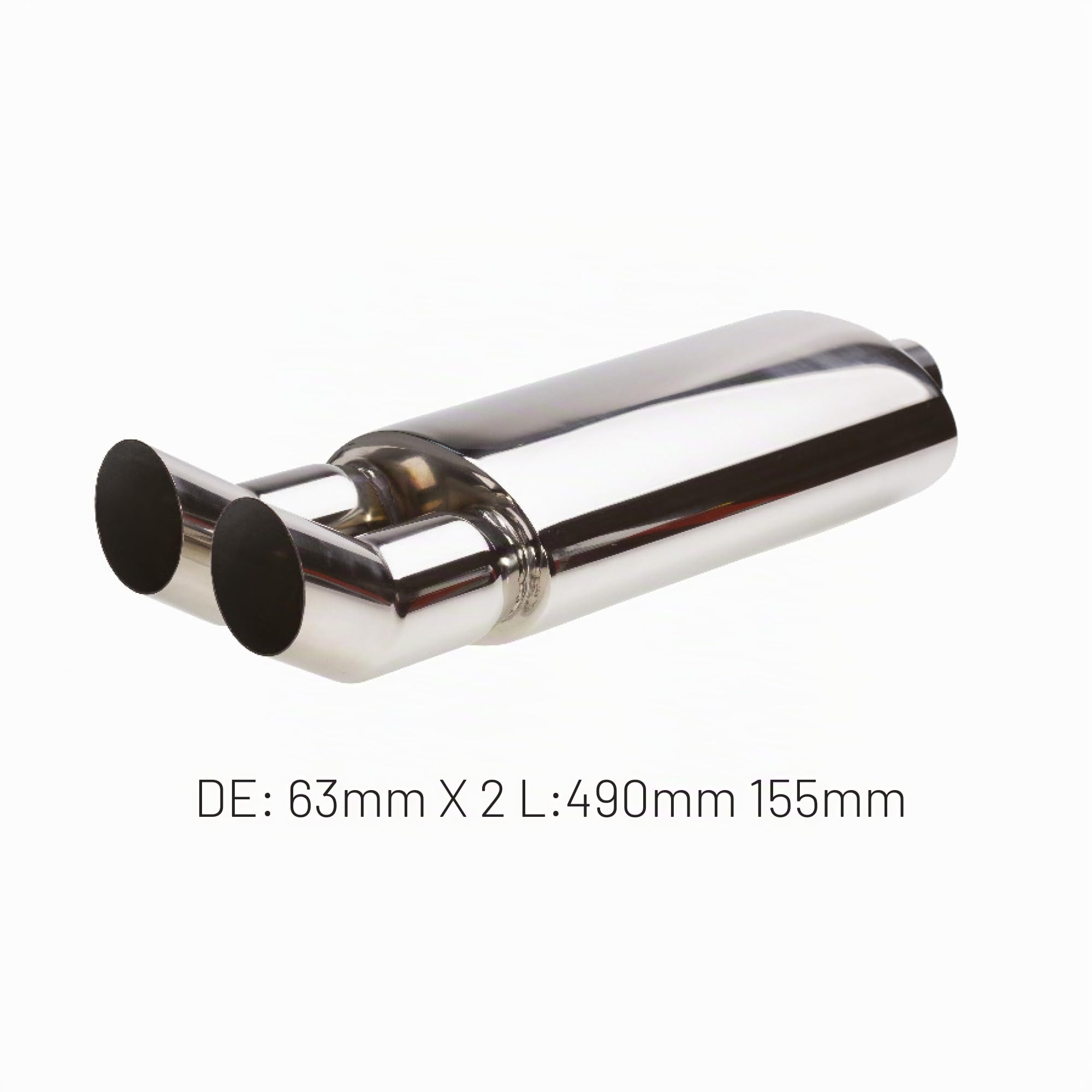 Simoni Racing ESR654 Silenciador Deportivo Gatling