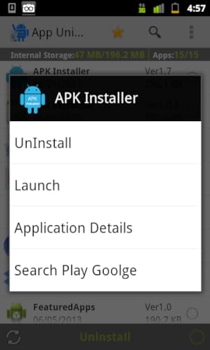 App Uninstaller