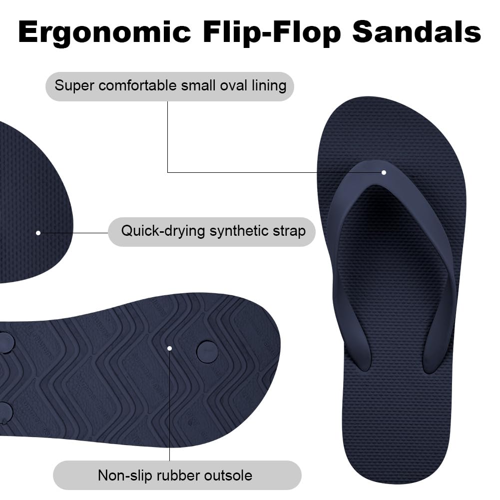 Aomig Herren Flip Flops Surfen Toe Split Flip Flops Damen kinder Unisex Thong Sandals Bequeme Zehentrenner Flip Flop Bathing Shoes Sommerstrand Dusche Schwimmen Sport Täglich Draußen Reisen
