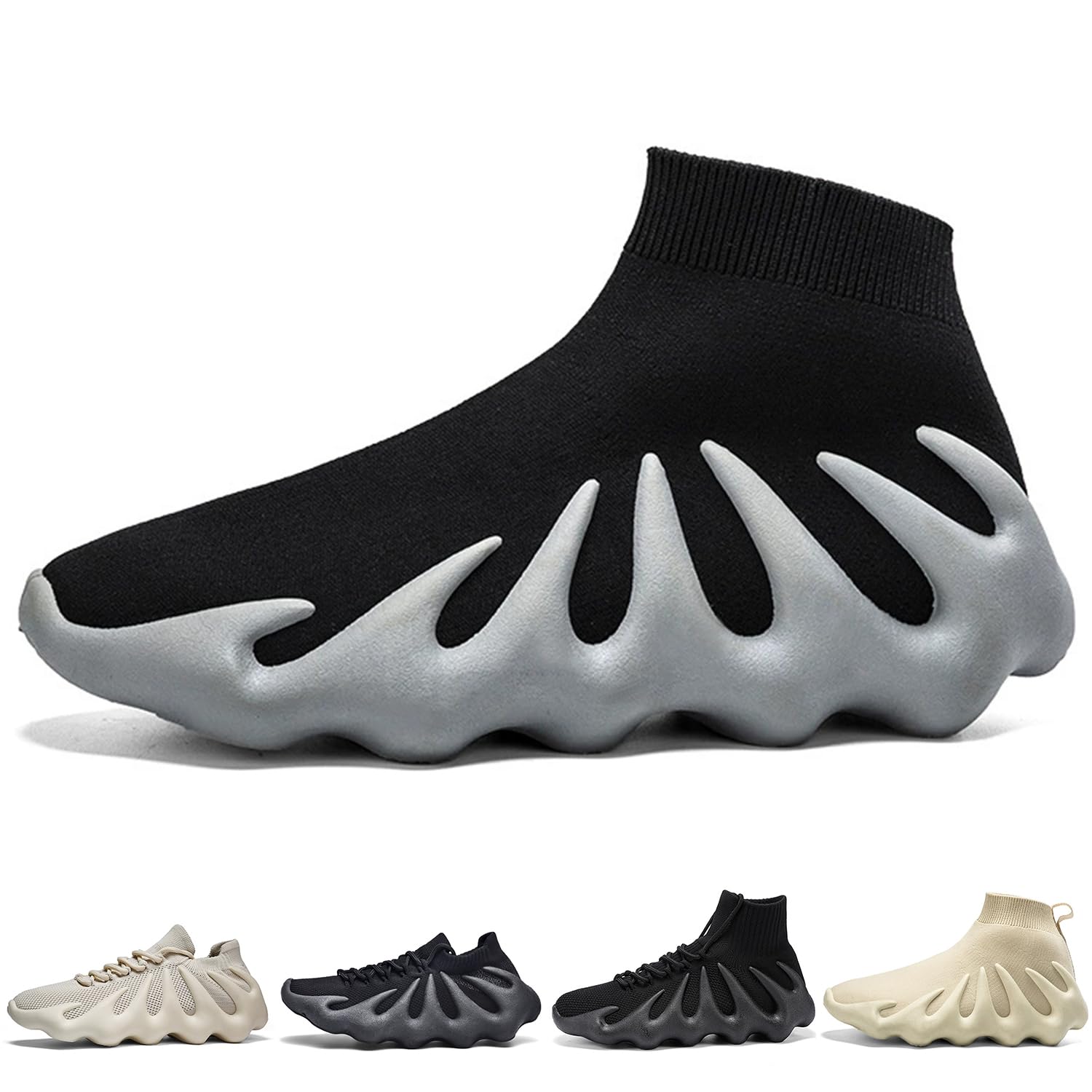 Unisex Fashion Sneakers for Men's Breathable Mesh Fabric 450 Running Shoes Women's Casual Non Slip Track Field Shoes