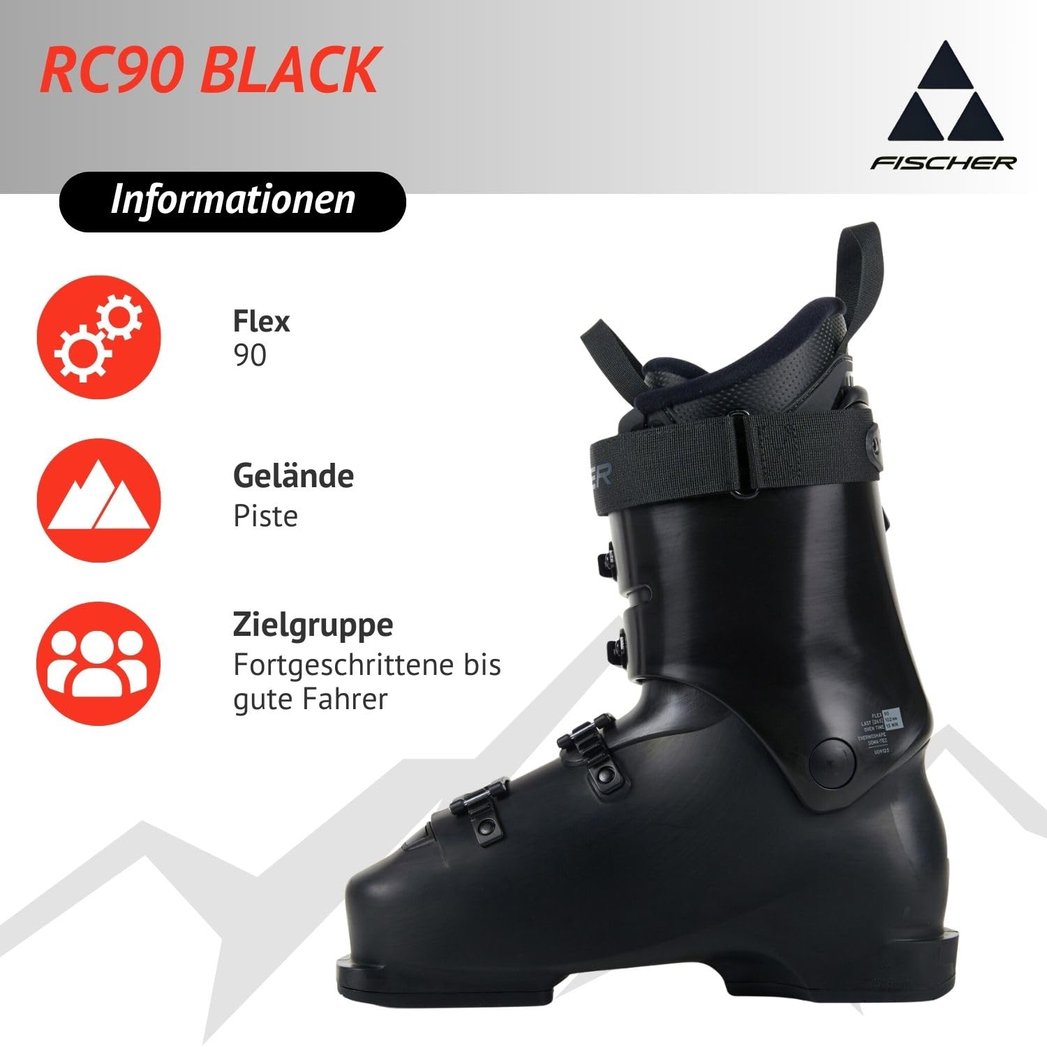 Amazon | FISCHER フィッシャー スキーブーツ ＜2025＞ RC ONE 9.0〔RC