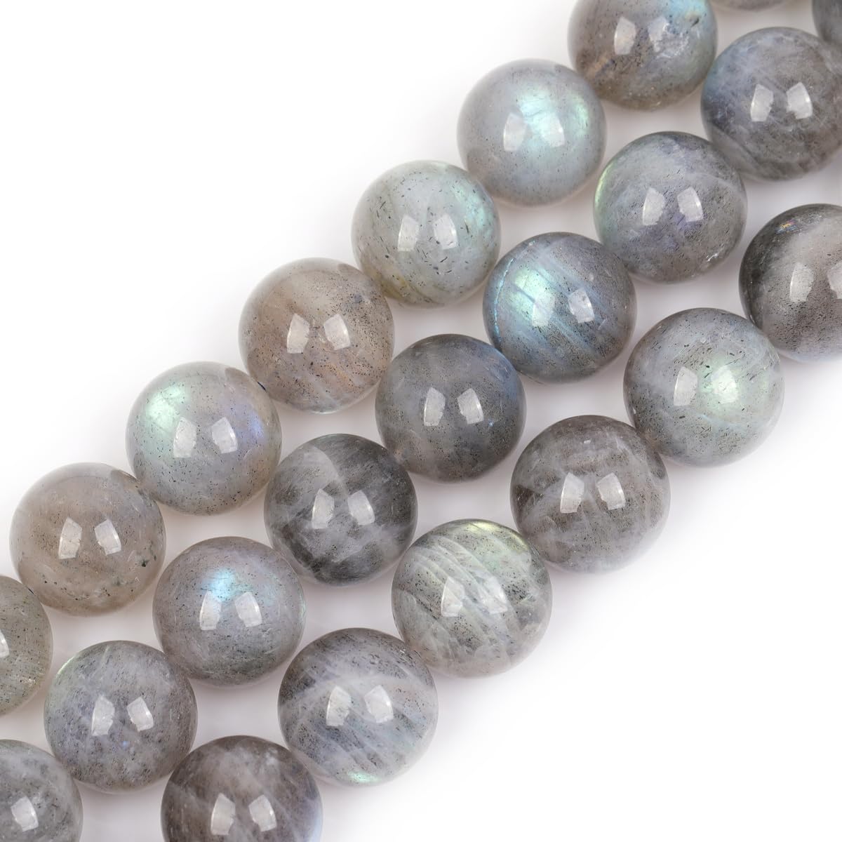 Labradorite perles rondes 12mm pour la fabrication de bijoux faits main