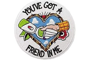 Toy Cartoon Story You've Got a Friend in me Embroidered Patch for Backpacks, Jeans, Jackets
