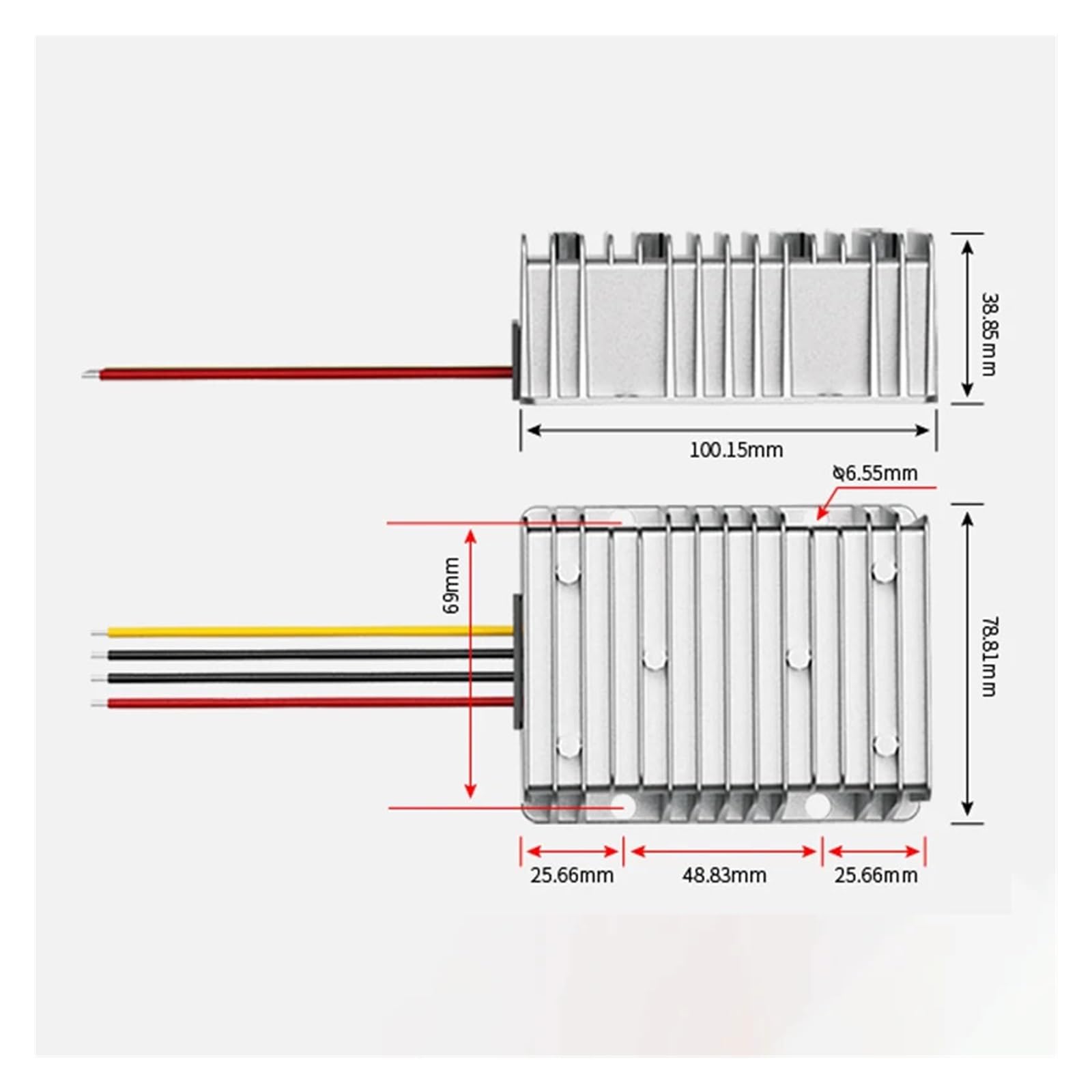 24V to 20V 15A step-down DC-DC converter