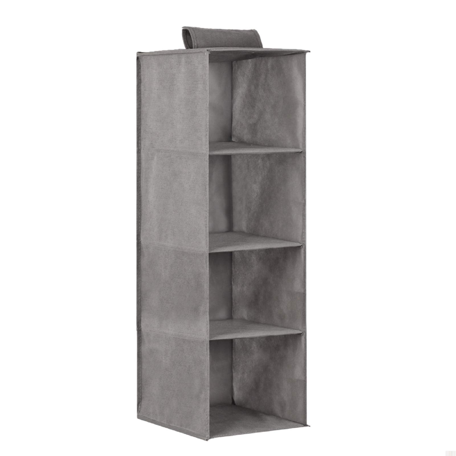 Hanging Wardrobe Organiser 27 * 27 * 80cm Wardrobe Organiser Hanging Storage With 4 Tiers Wardrobe Closet Organiser