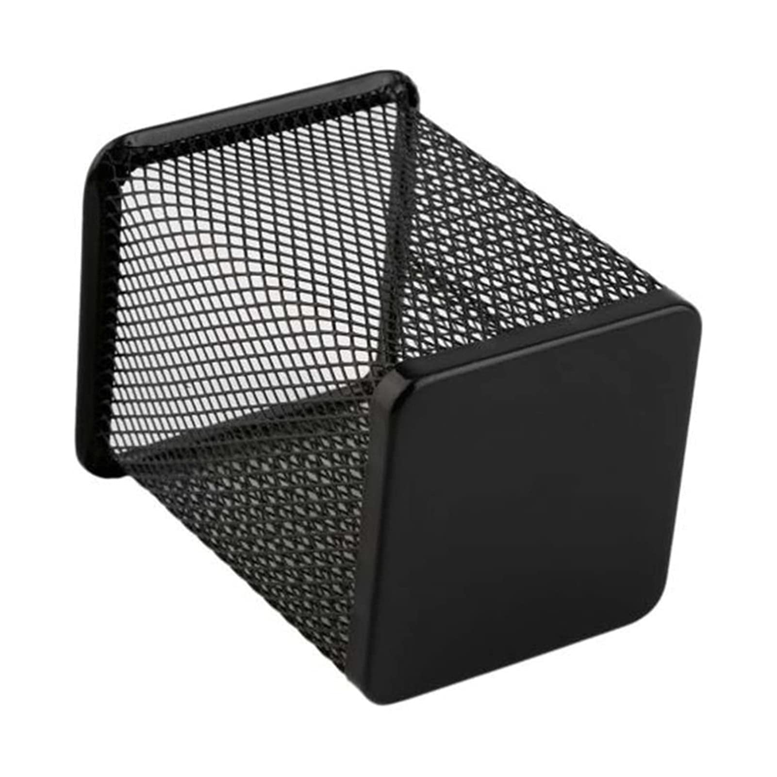Porte Stylo Bureau 12 PCS Square Porte-stylos Porte-Crayons Titulaires de Crayons Métal Mesh Stylo Boîtier Pencil Bureau Organisation Outils Étude de Bureau Porte-Crayons/Porte-Stylo