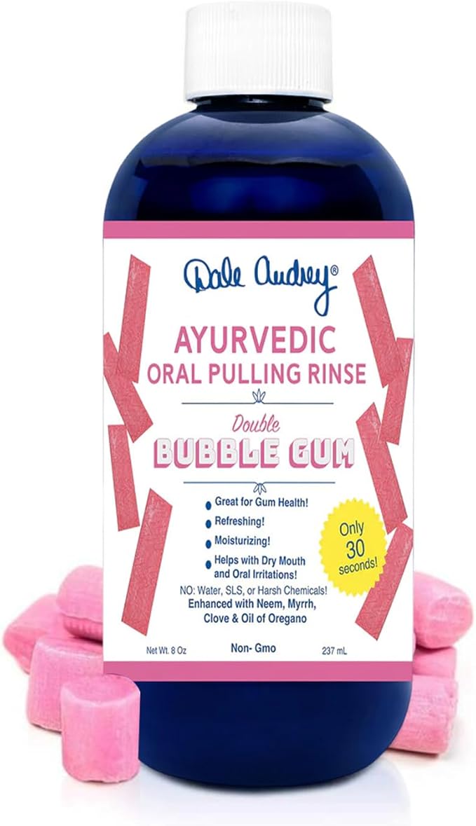 Dale Audrey Oil Pulling for Teeth and Gums Made in USA