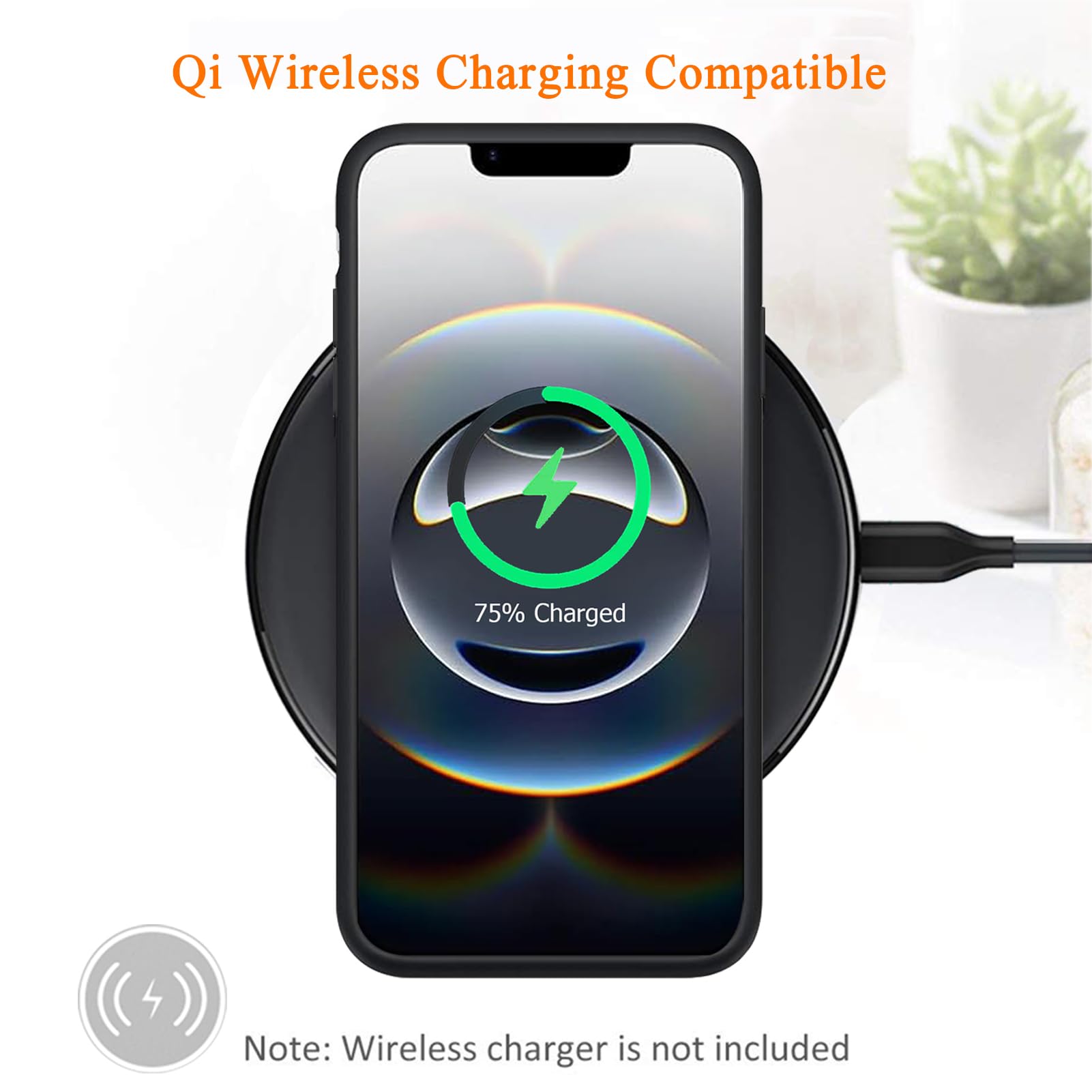 Carcasa de batería para iPhone 16, 10000 mAh, magnética compatible con carga inalámbrica, carcasa protectora para cargador de batería de emergencia extendida,